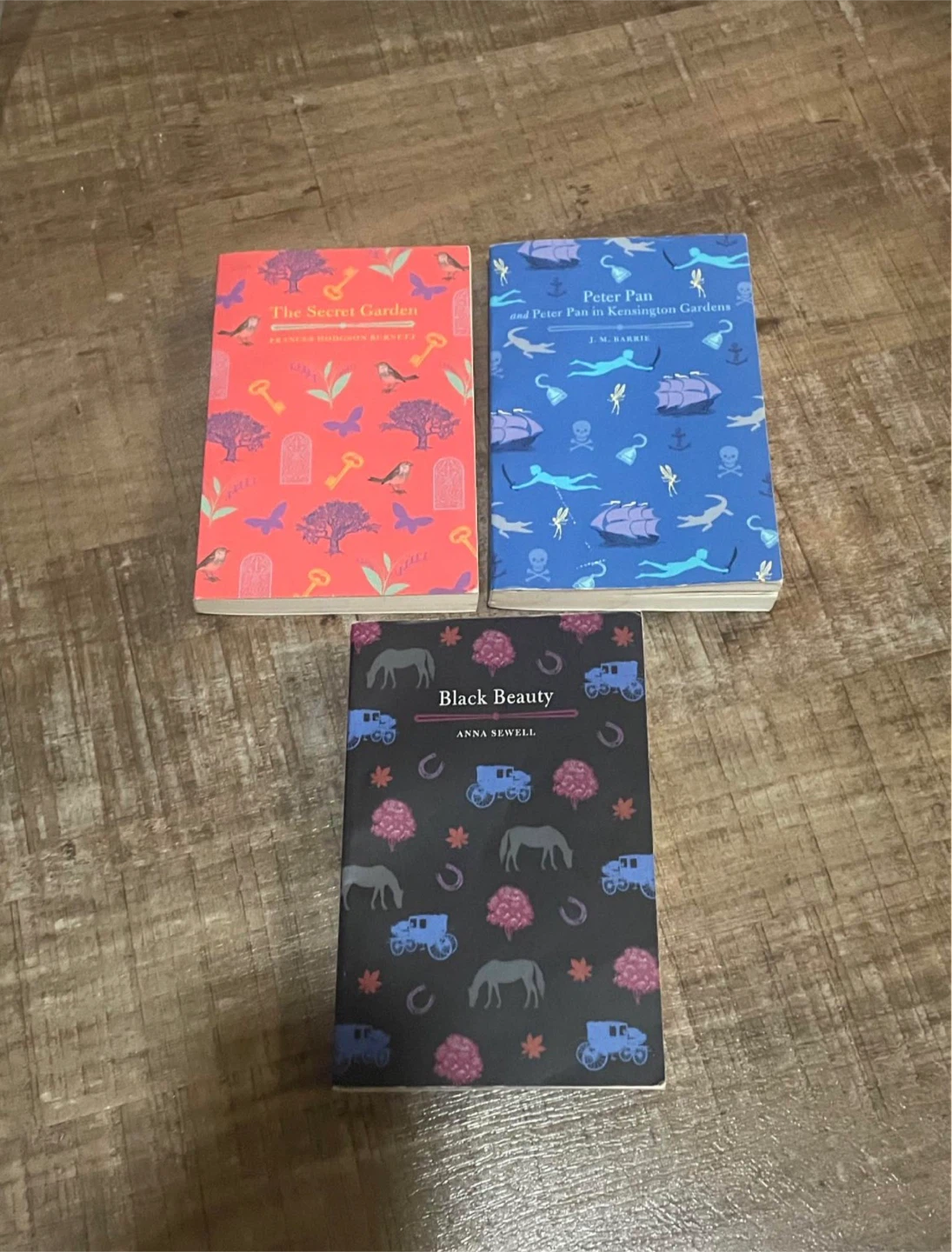 Book Bundle, The secret Garden, Black Beauty & Peter Pan.