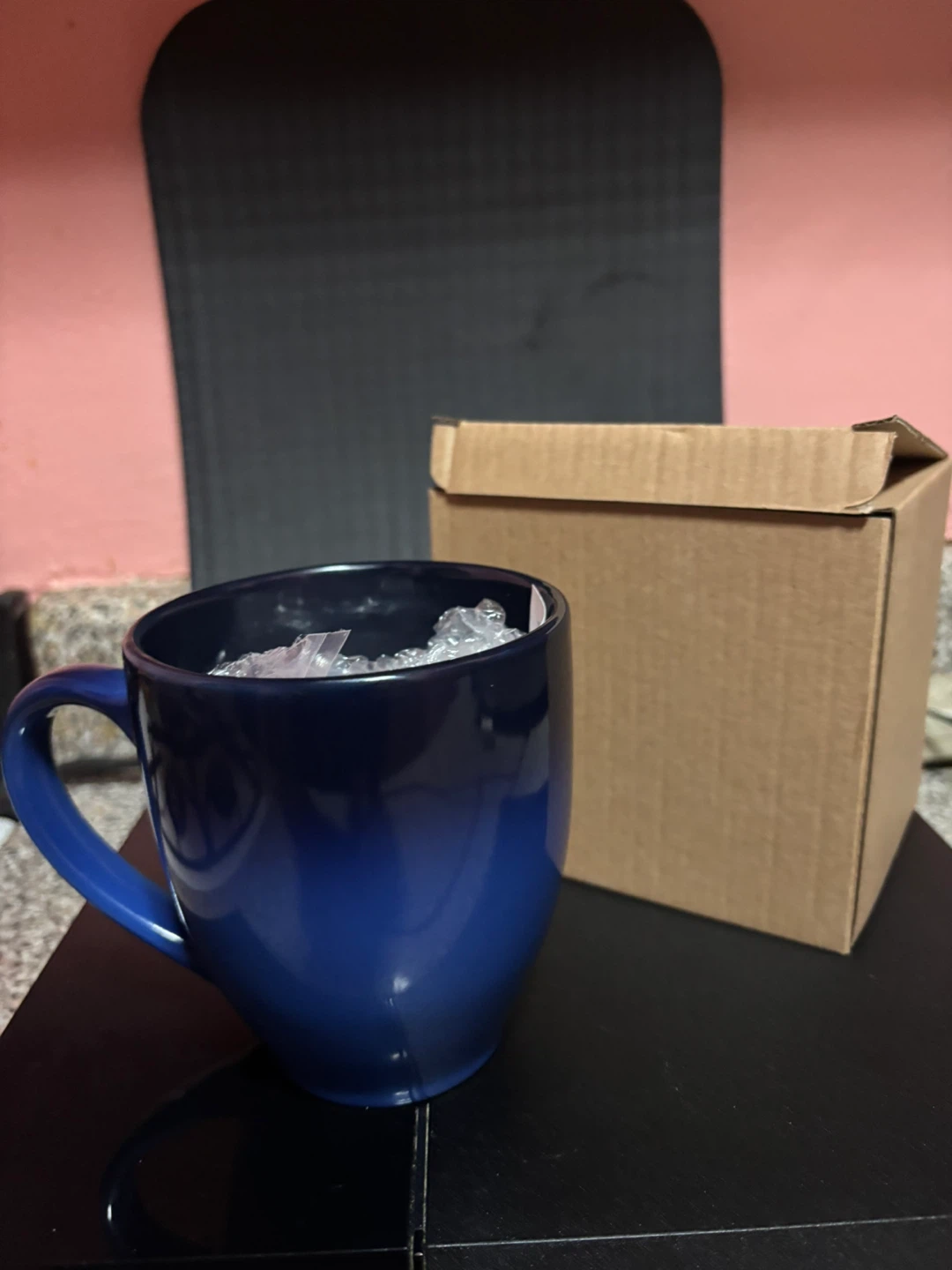 Blue Ceramic Mug with Box - photo 2