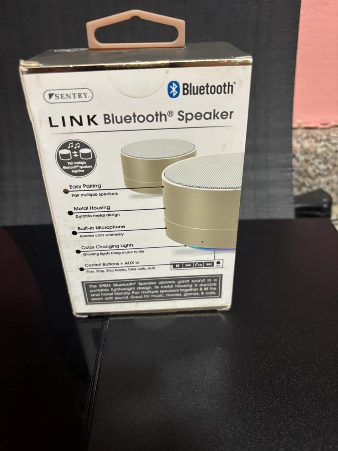 Sentry LINK Bluetooth Speaker - New in Box! - photo 3