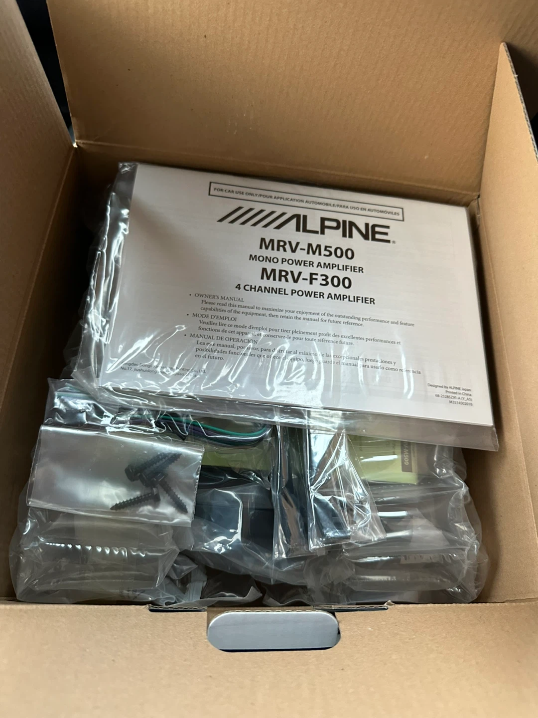 Alpine MRV-M500 Mono V-Power Digital Amplifier - New - photo 3