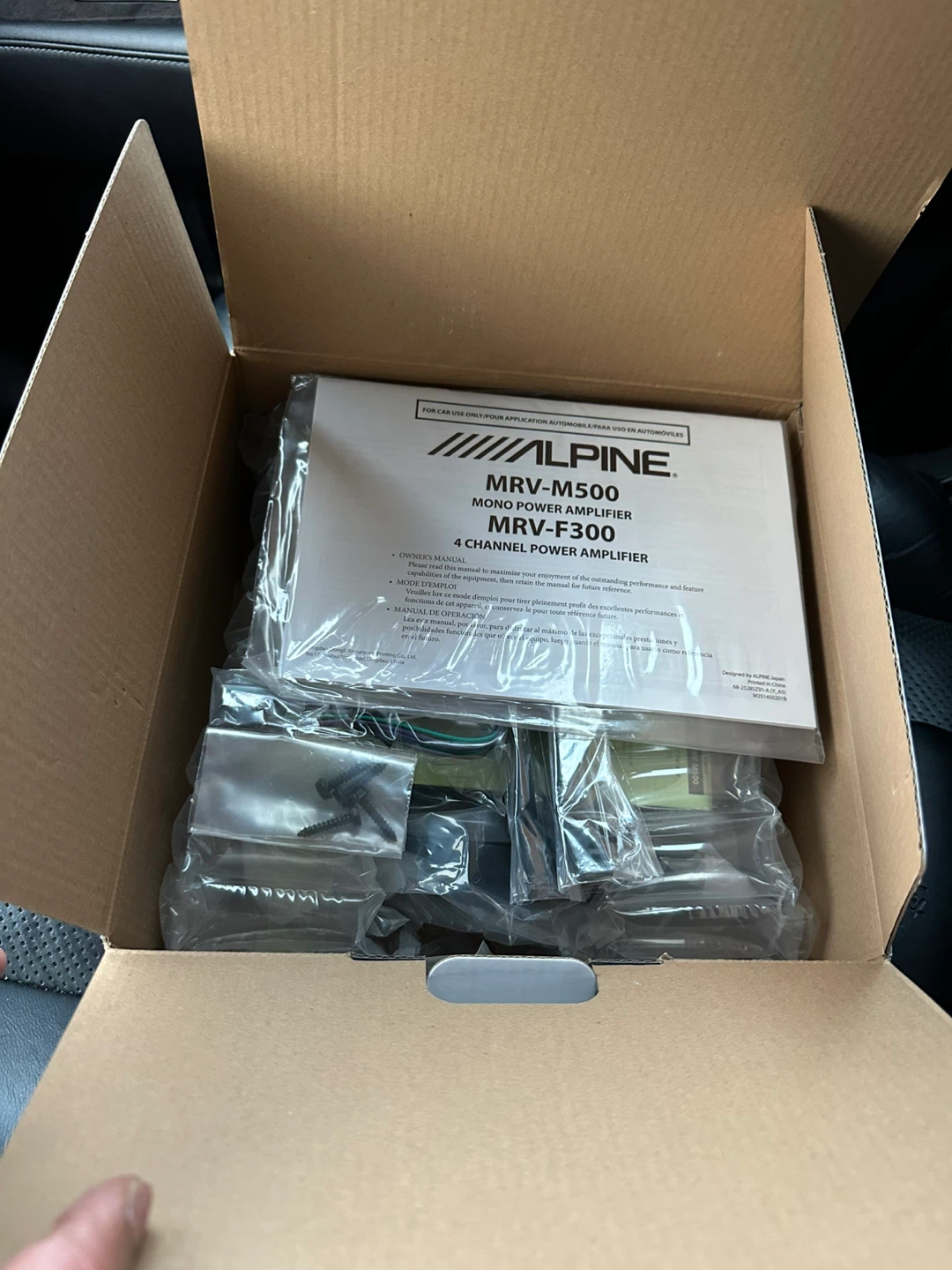 Alpine MRV-M500 Mono V-Power Digital Amplifier - New - photo 4