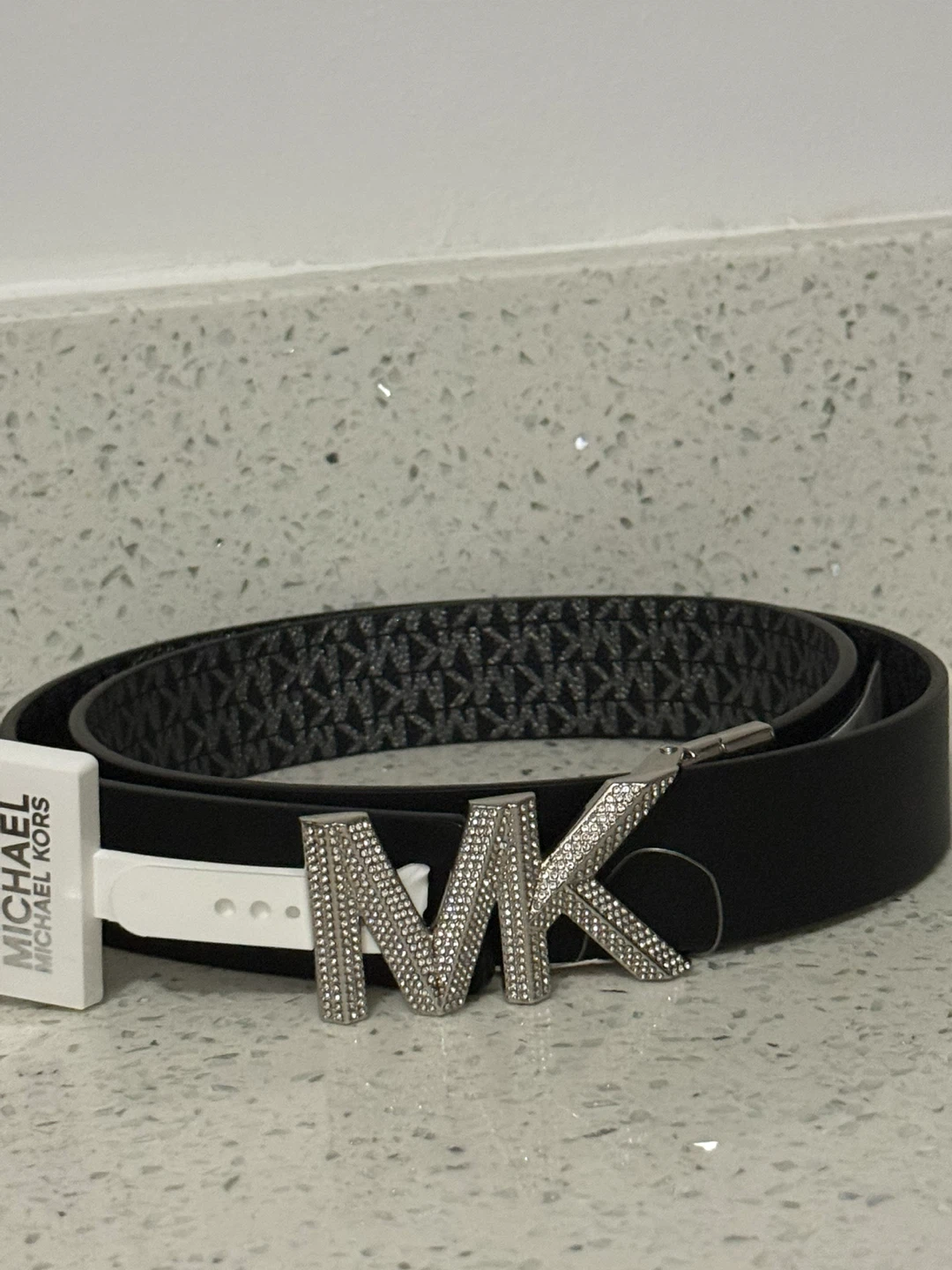 Michael Kors Belt, Black, Size M