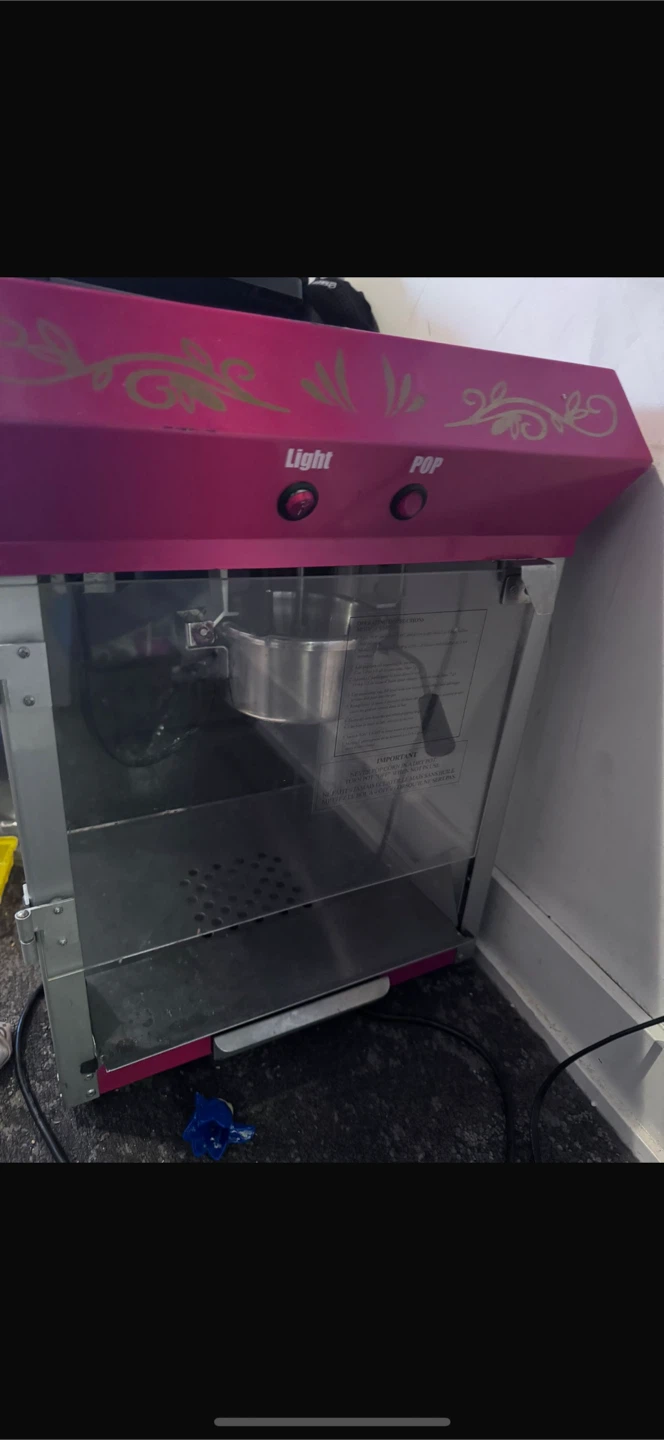 Popcorn Machine - Pink