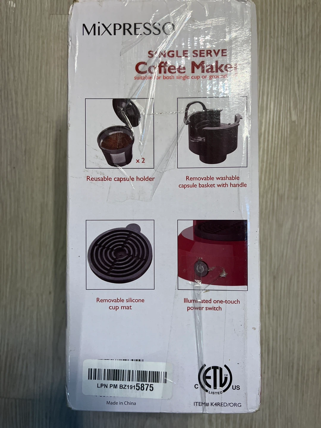 Mixpresso Single Serve Coffee Maker - photo 2
