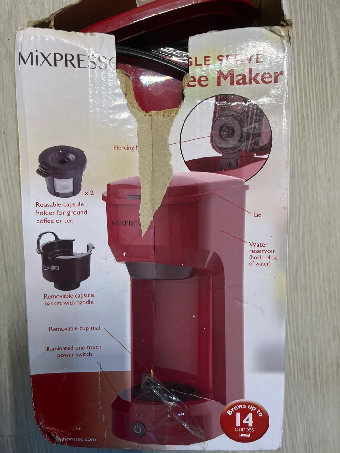 Mixpresso Single Serve Coffee Maker - photo 3