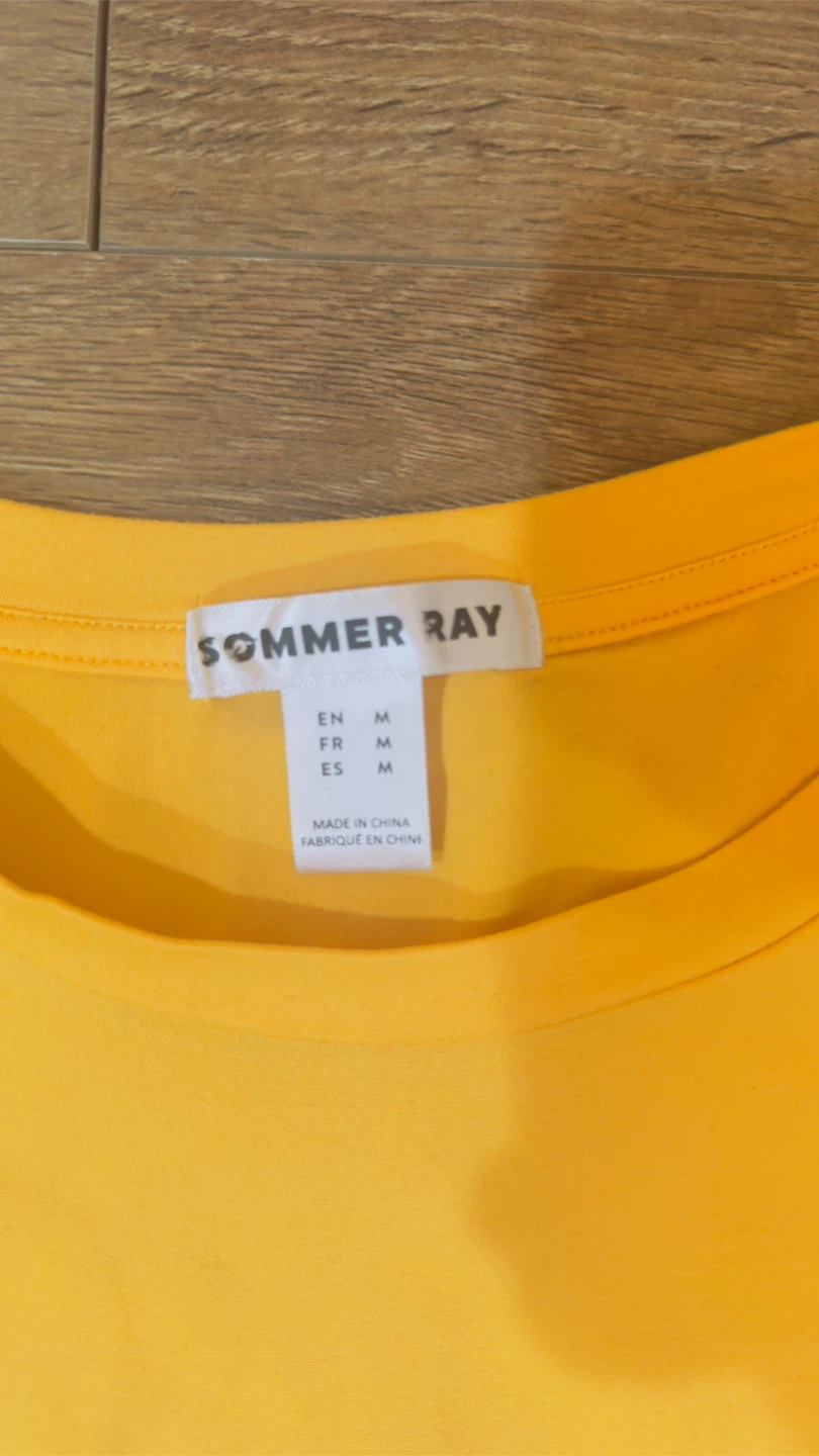 Sommer Ray Yellow Long Sleeve - Size M - photo 2