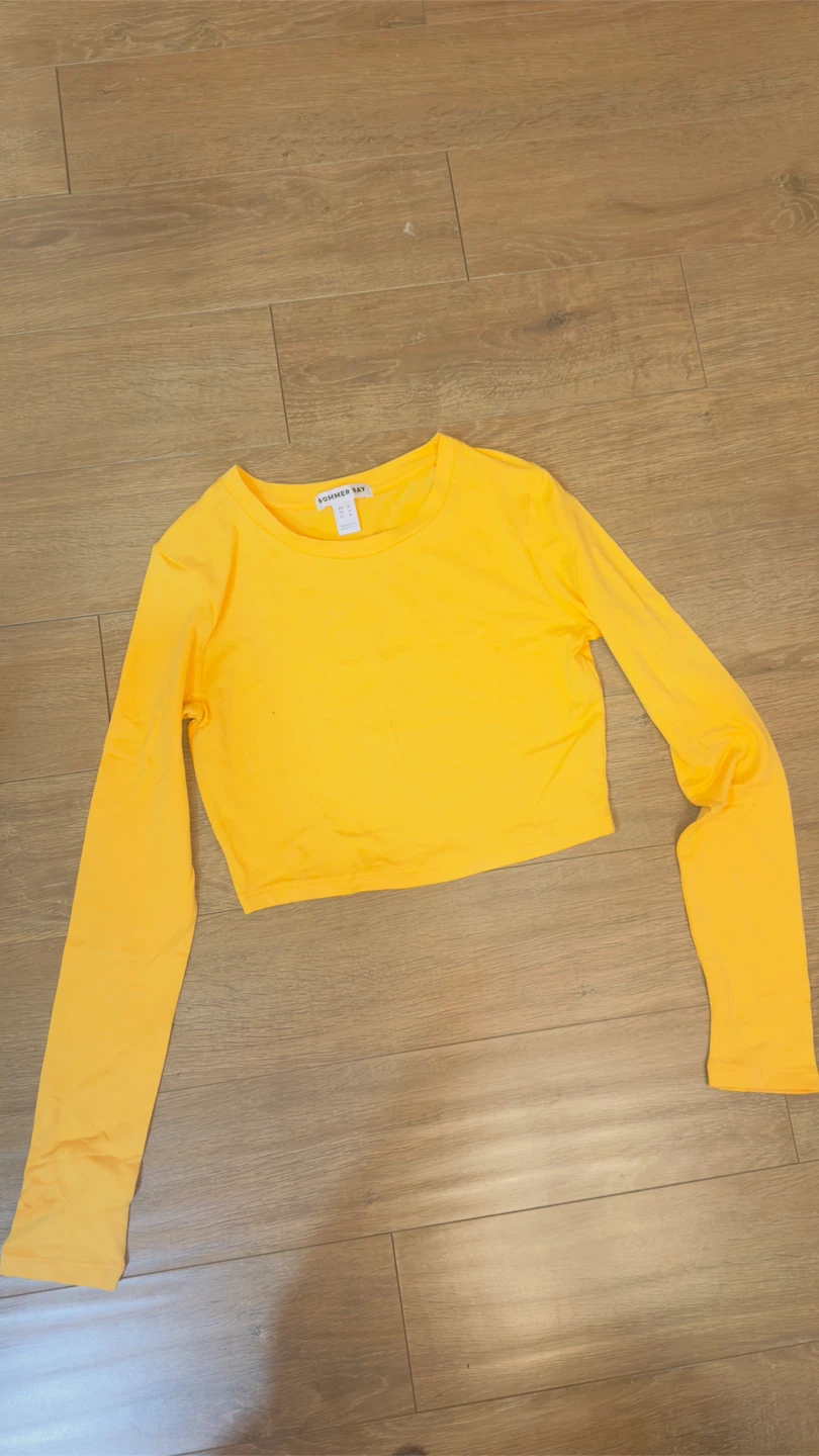 Sommer Ray Yellow Long Sleeve - Size M