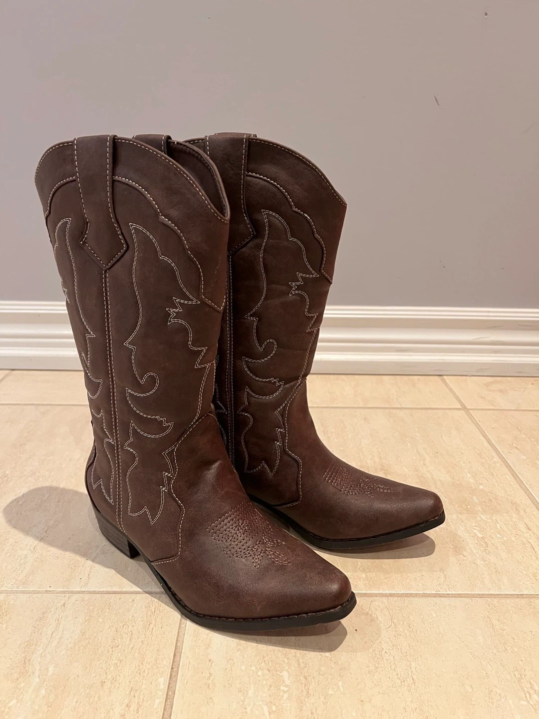 Brown Cowboy Boots