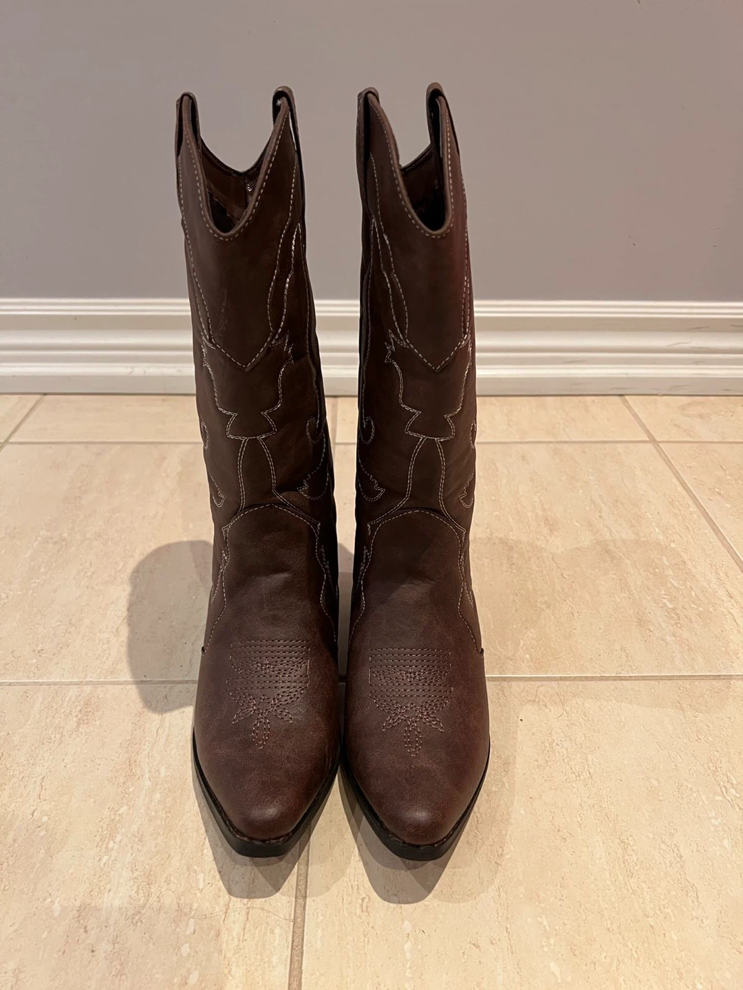 Brown Cowboy Boots - photo 3