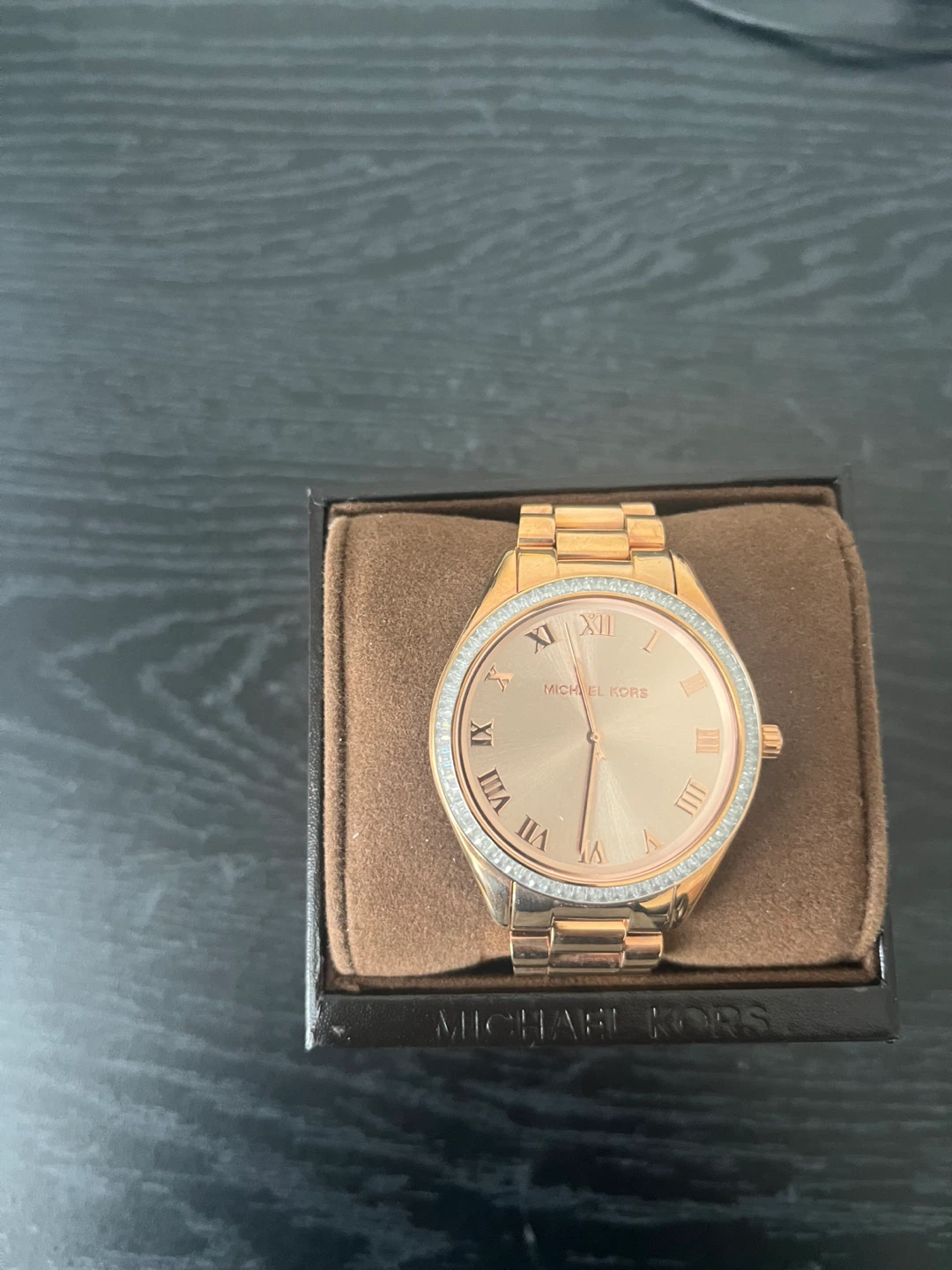 Michael Kors Rose Gold Watch with Box