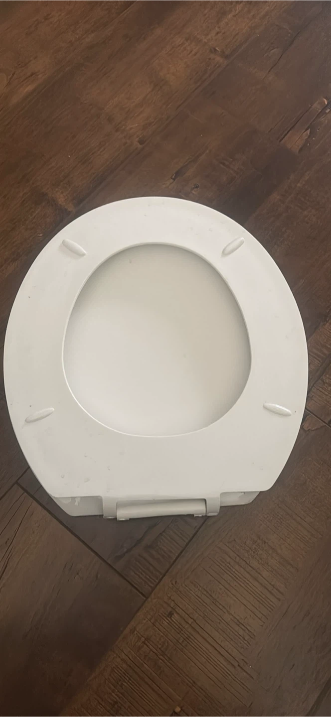 White Toilet Seat - photo 3