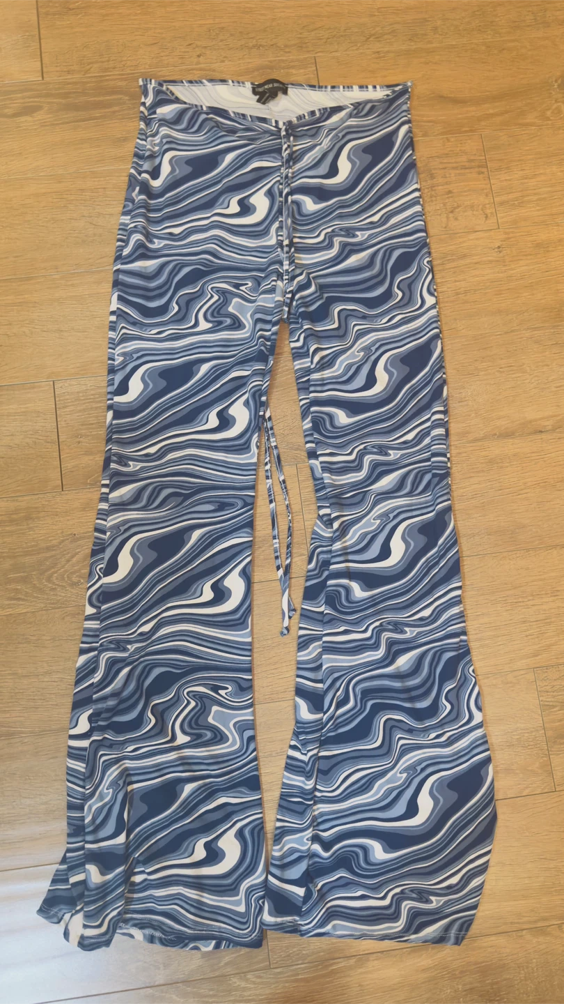 Streetwear Society Blue Swirl Pants