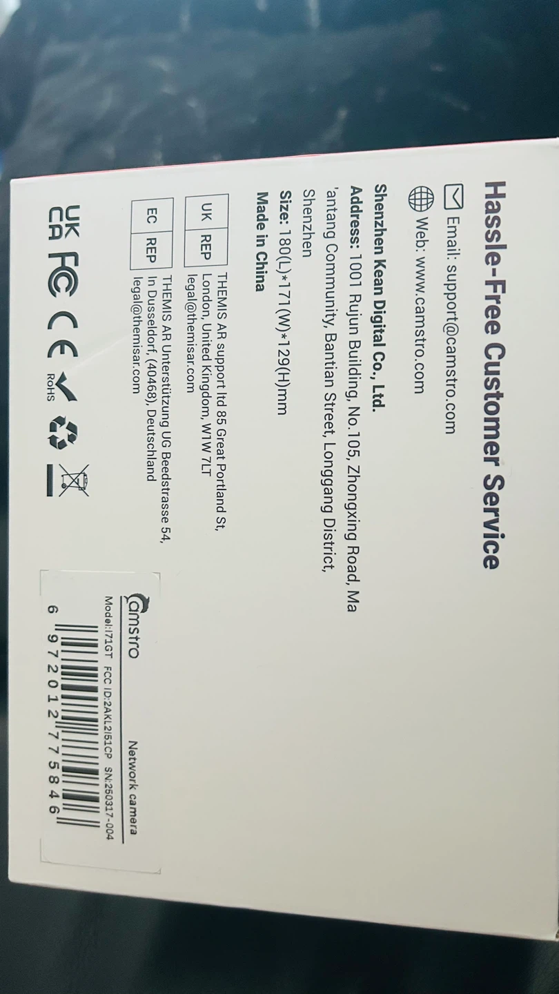 New Camstro Battery-Powered 2K Security Camera - photo 3