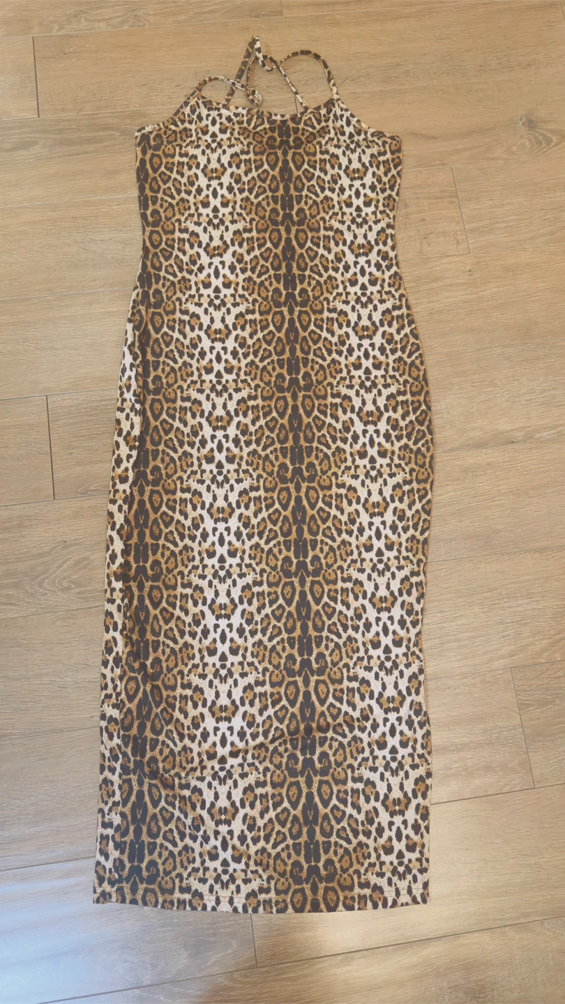 Leopard Print Dress