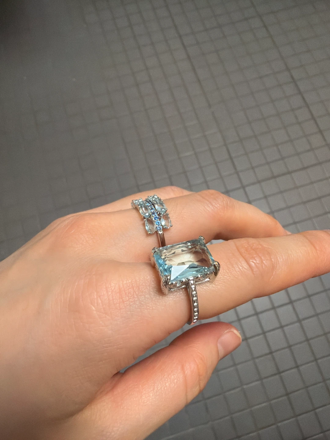 Blue Gemstone Rings - photo 2