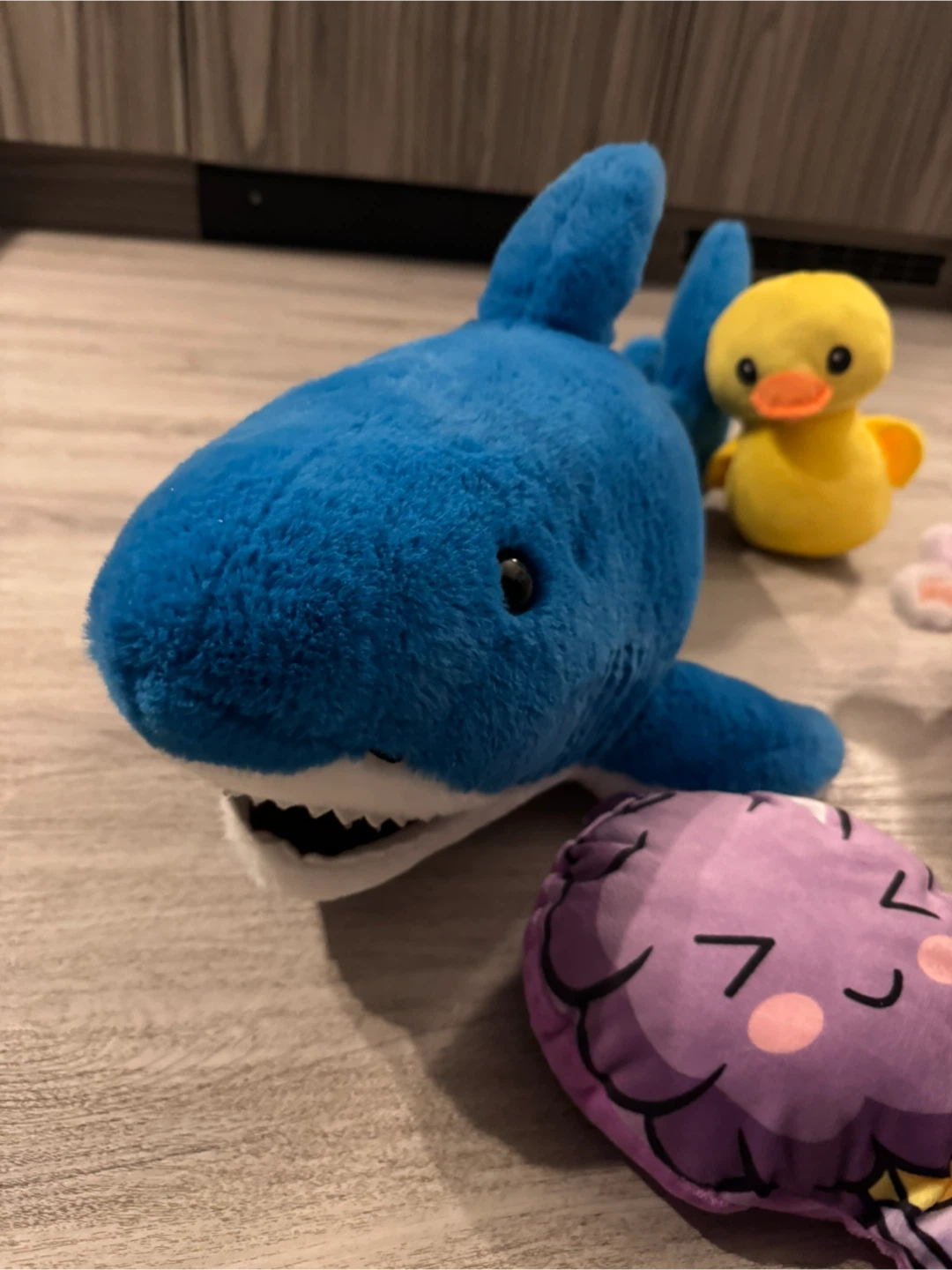 #gifting Plush Toys - Shark, Duck, Pig, Purple Icecream - photo 3