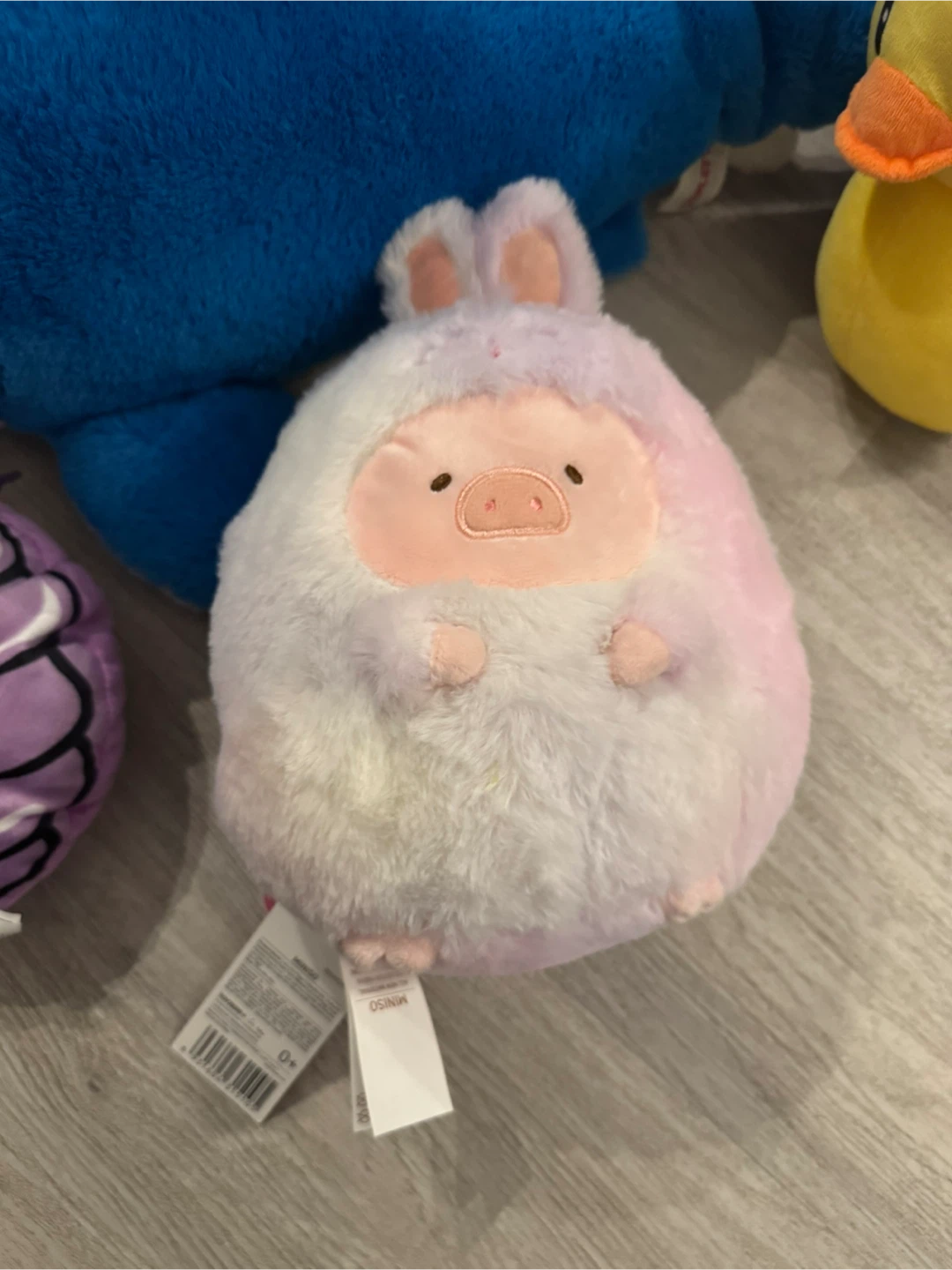 #gifting Plush Toys - Shark, Duck, Pig, Purple Icecream - photo 2
