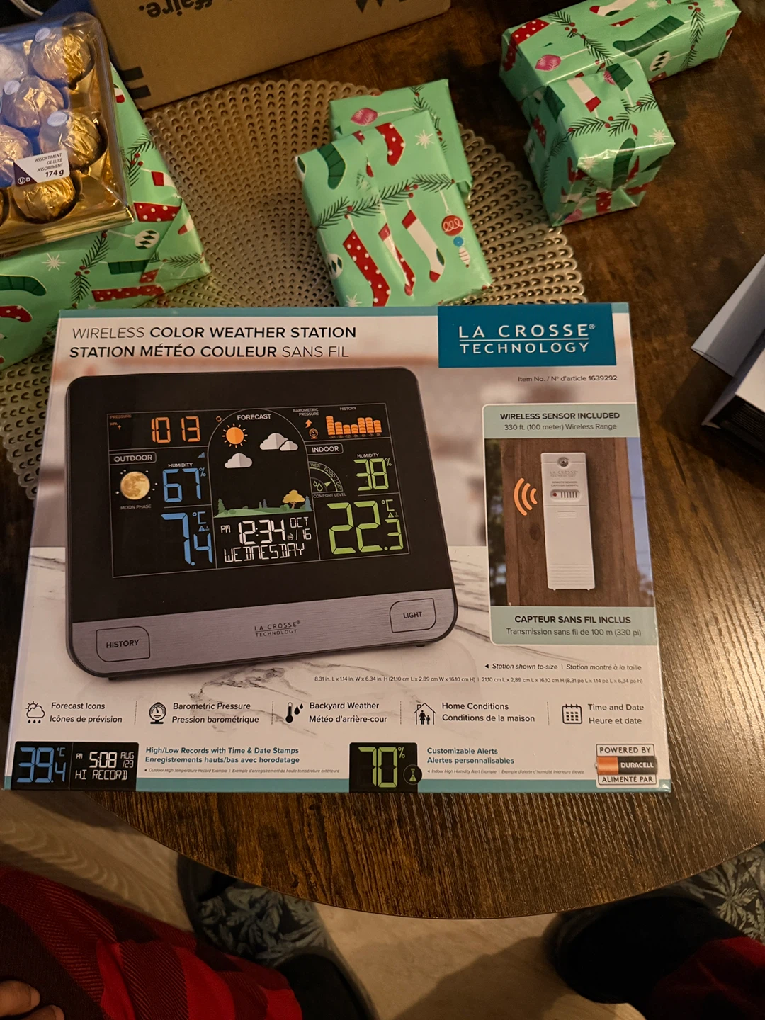 La Crosse Technology Wireless Colour Weather Station - photo 4