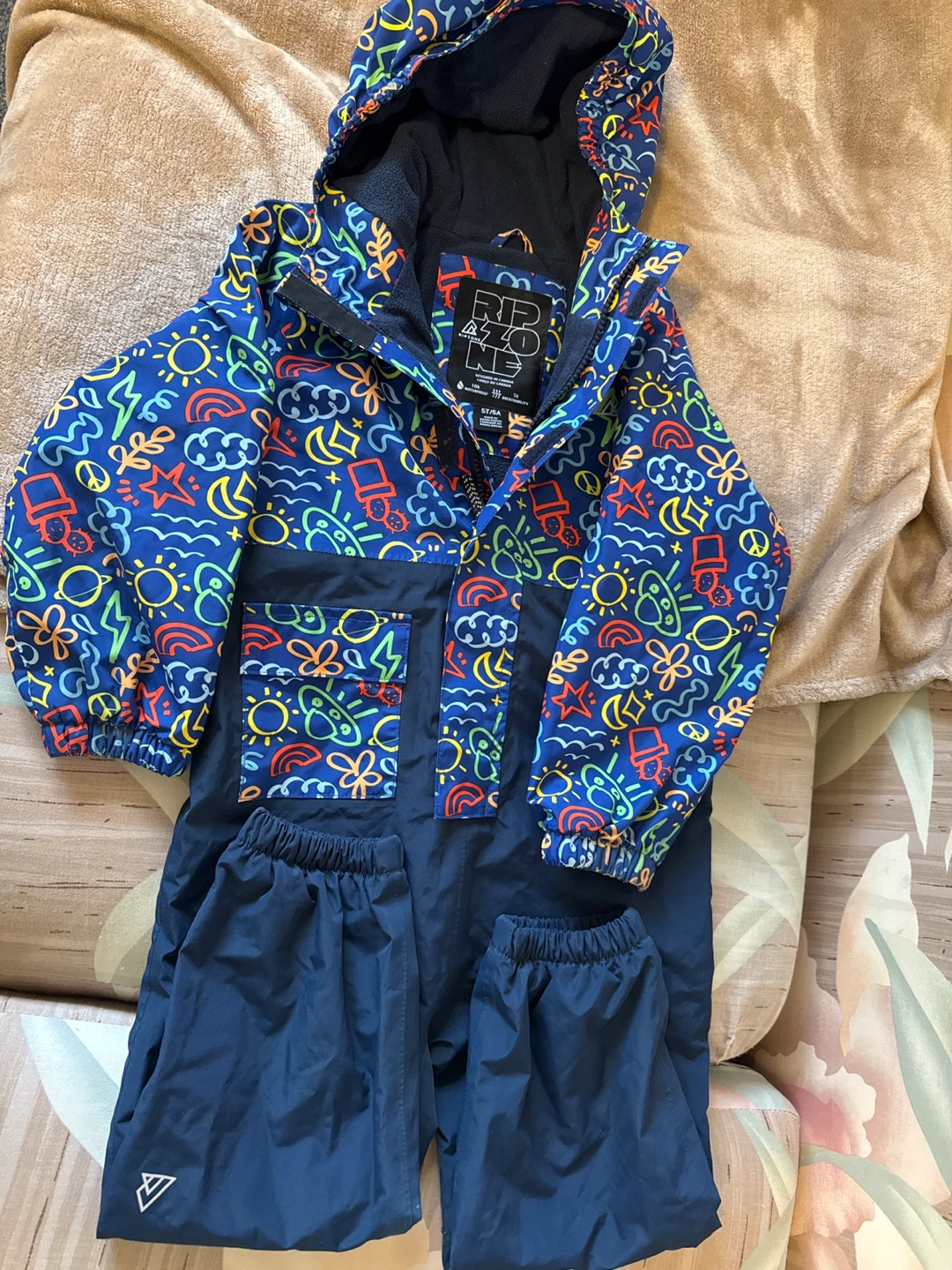 Ripzone Kids' Snowsuit - Size 5T/5A