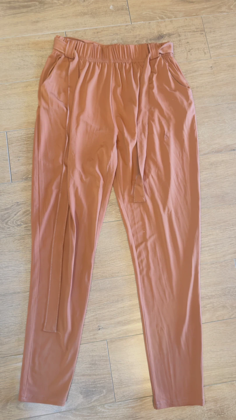 Brown Casual Pants