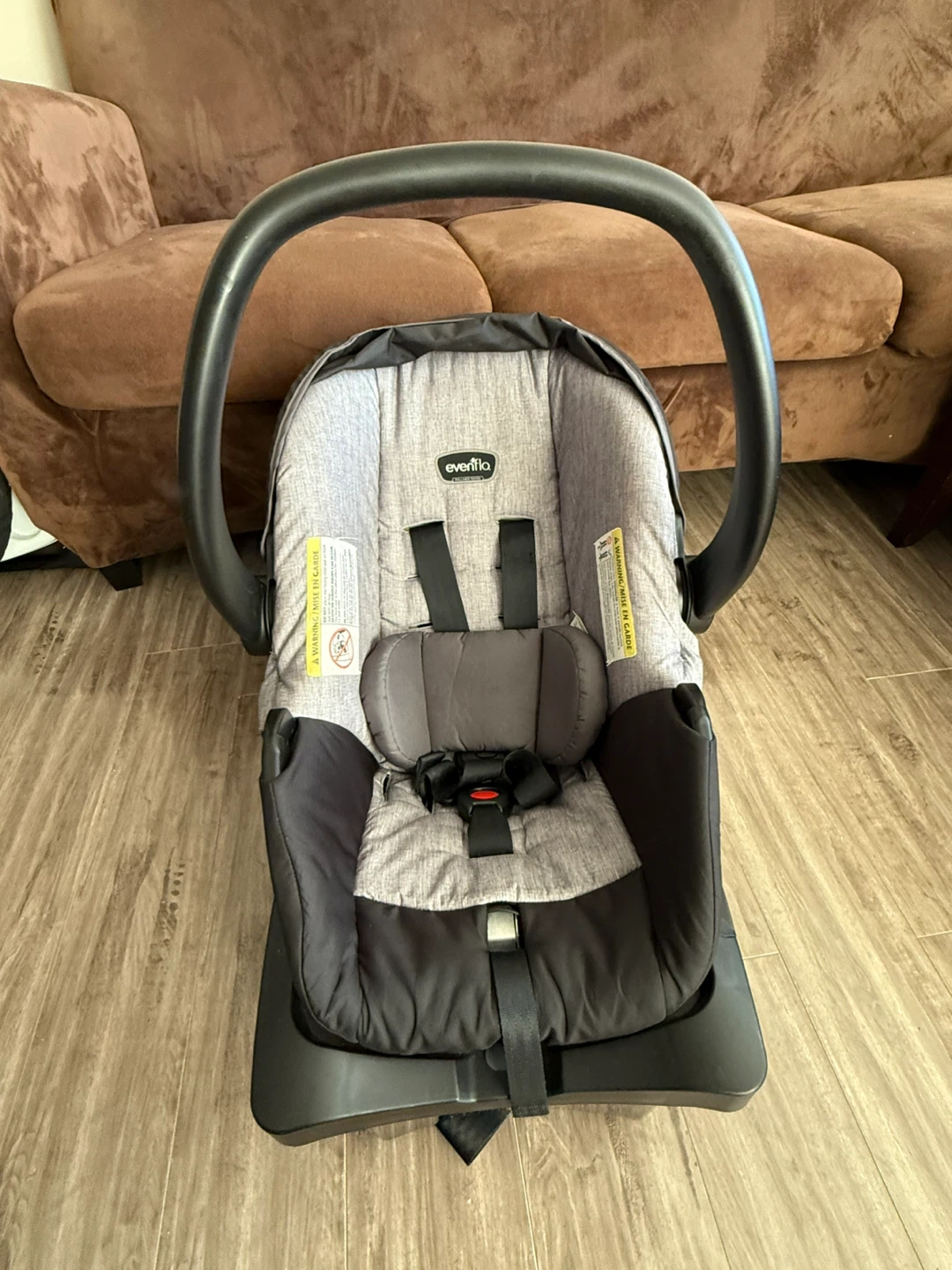 Cosco High Chair & Evenflo Car Seat Combo