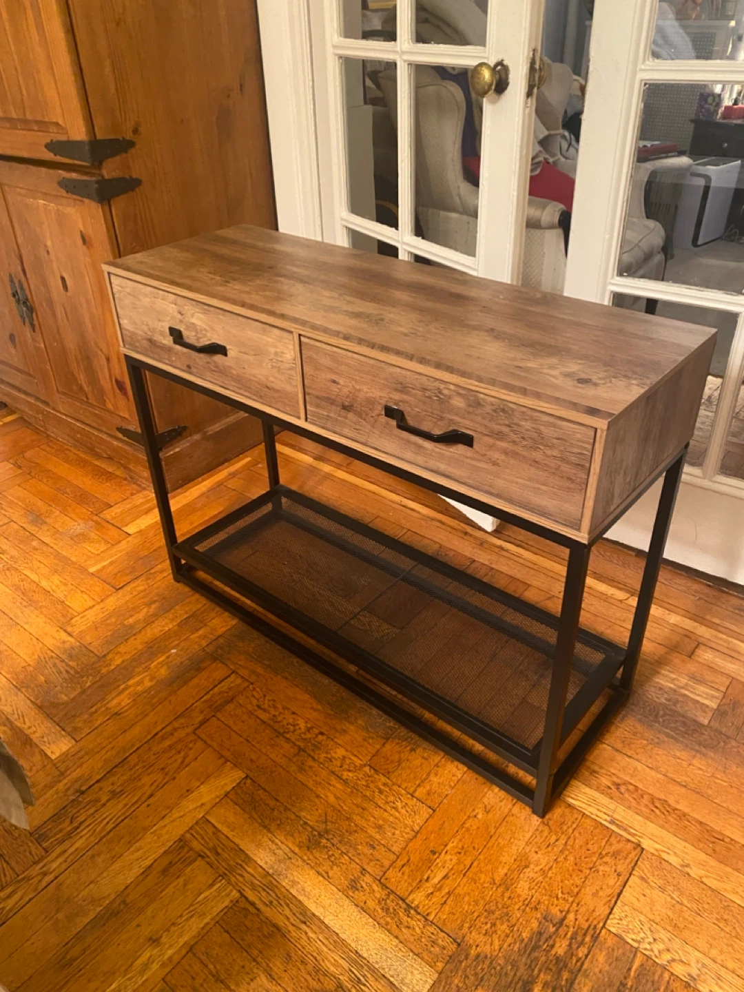 Console Table with Drawers & Shelf