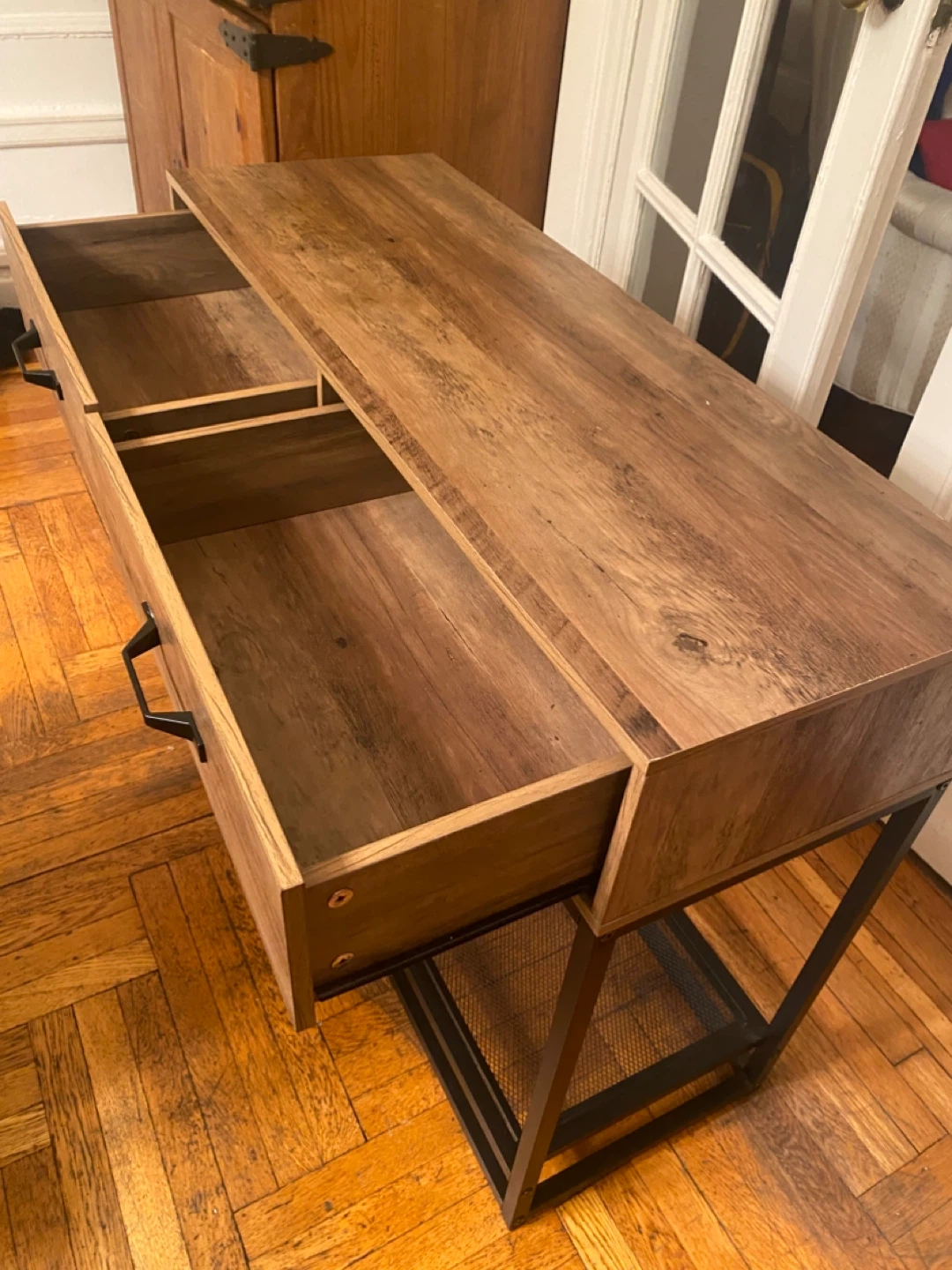Console Table with Drawers & Shelf - photo 3