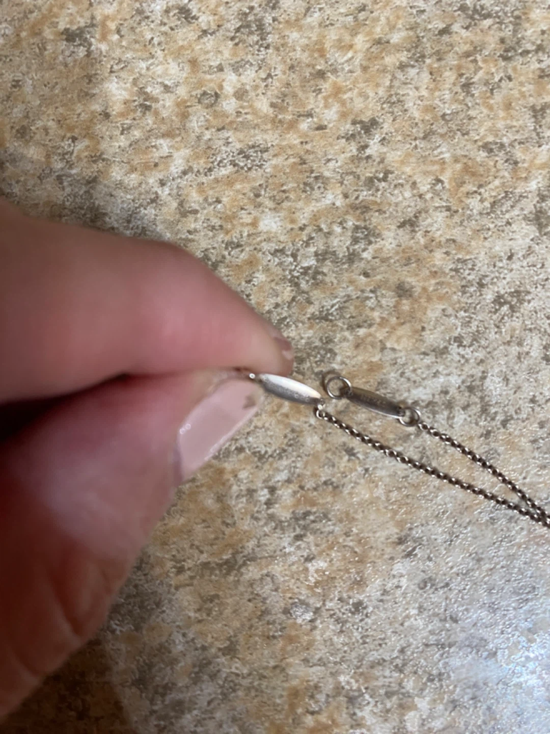 Authentic 9.25 Tiffany open hear necklace - photo 5