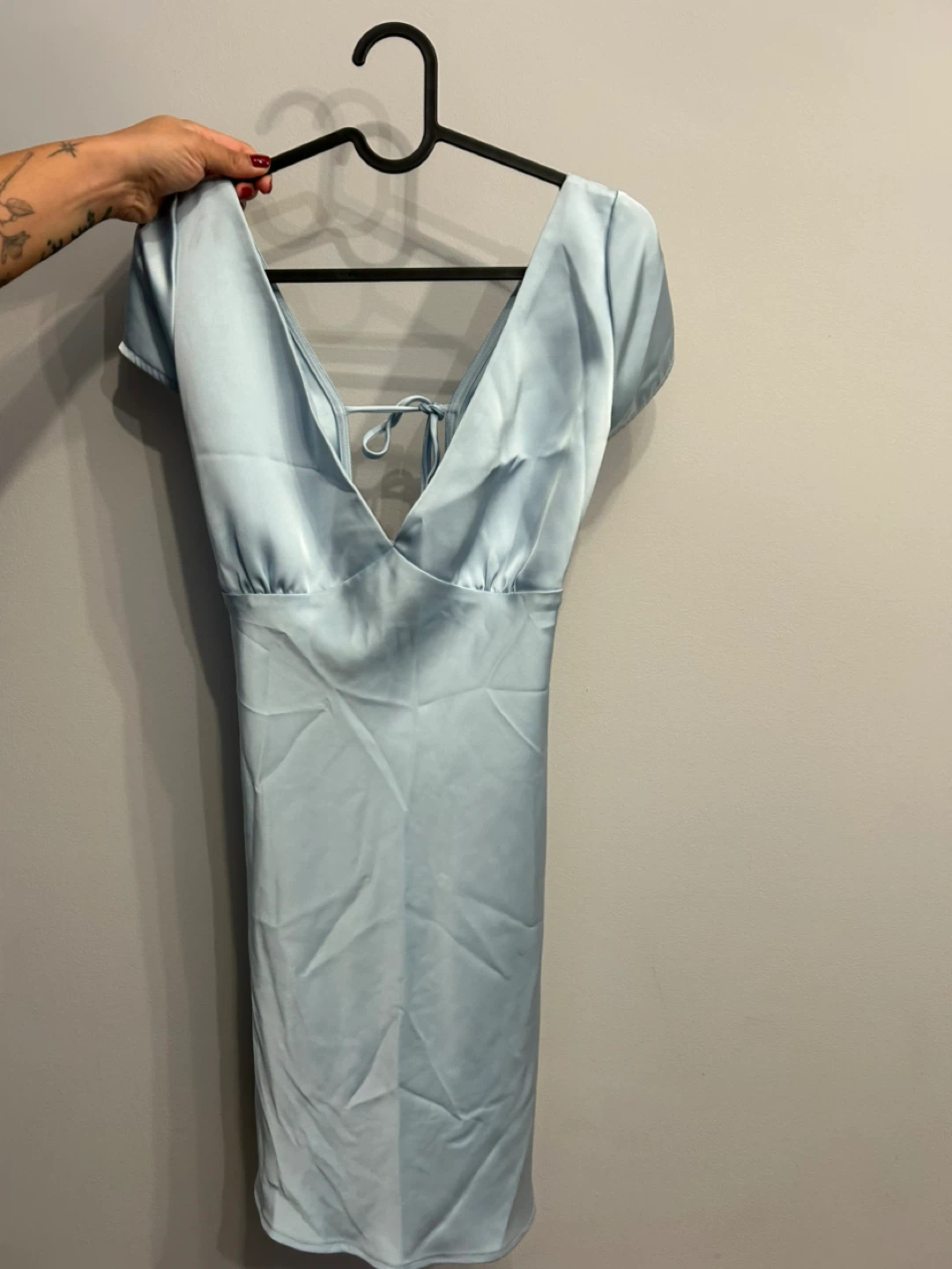 Light Blue Mini Dress
