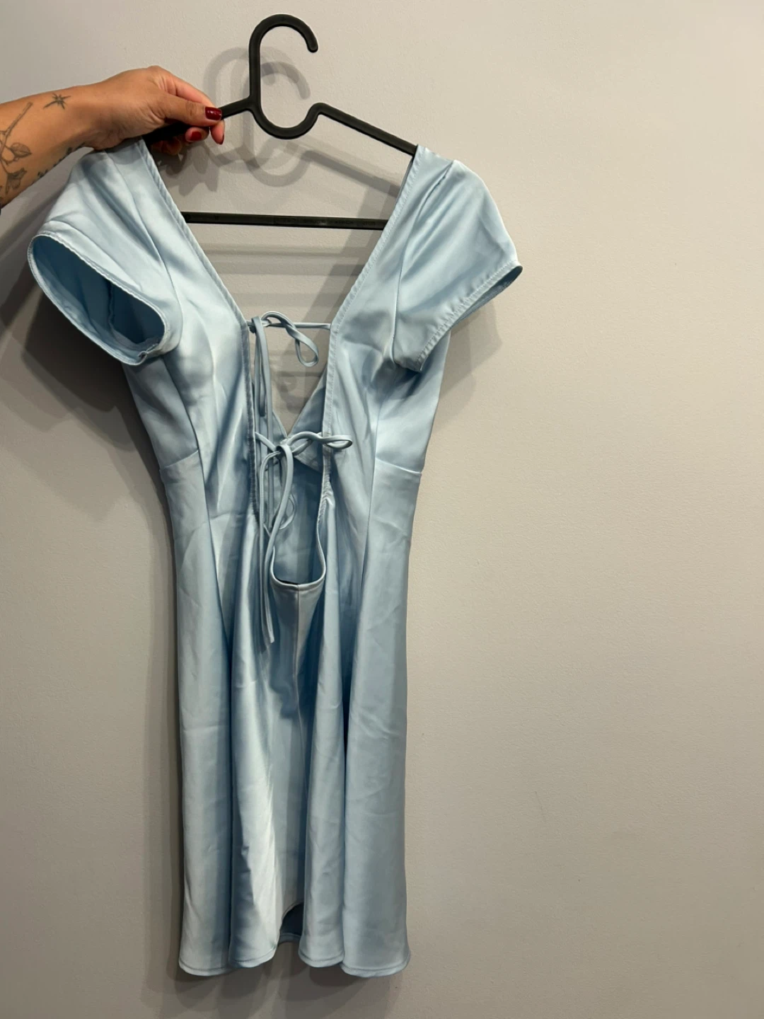Light Blue Mini Dress - photo 2