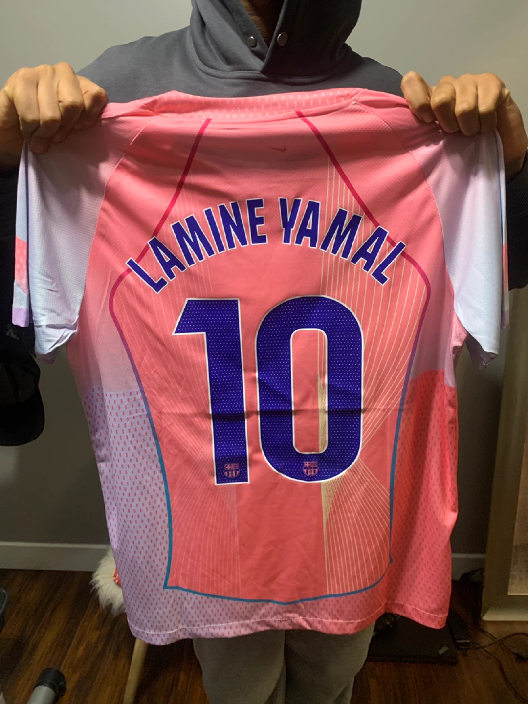 Nike FC Barcelona Lamine Yamal Jersey - Size L - photo 2