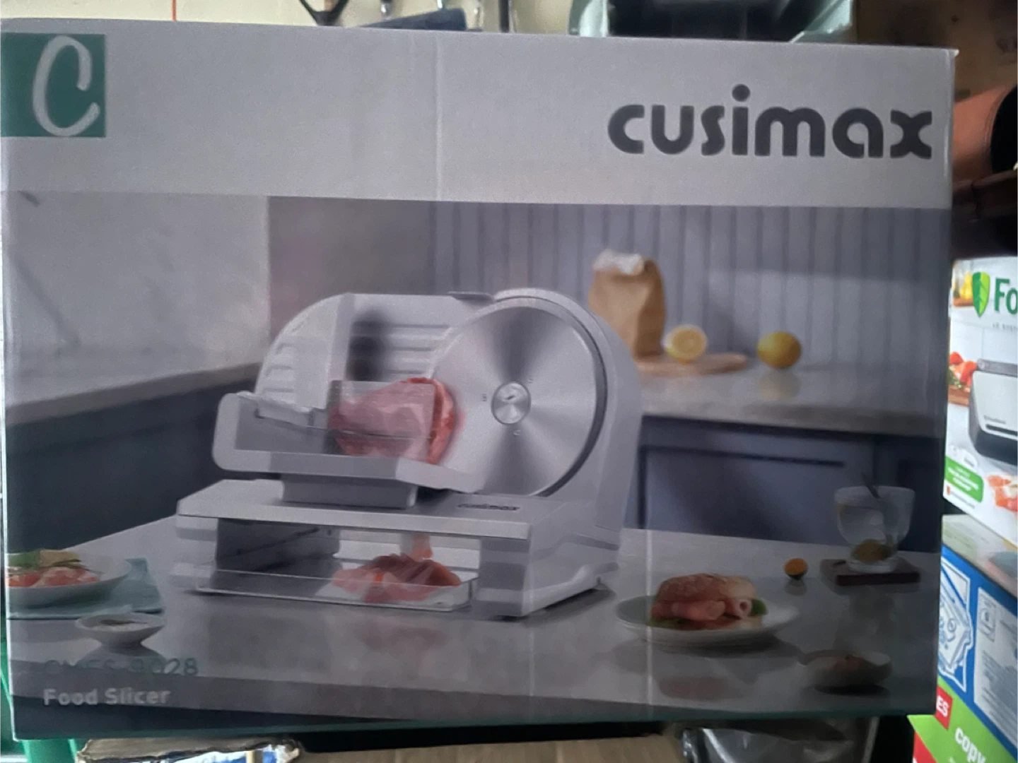 New Cusimax CMFS-9028 Food Slicer - Like New! - photo 4