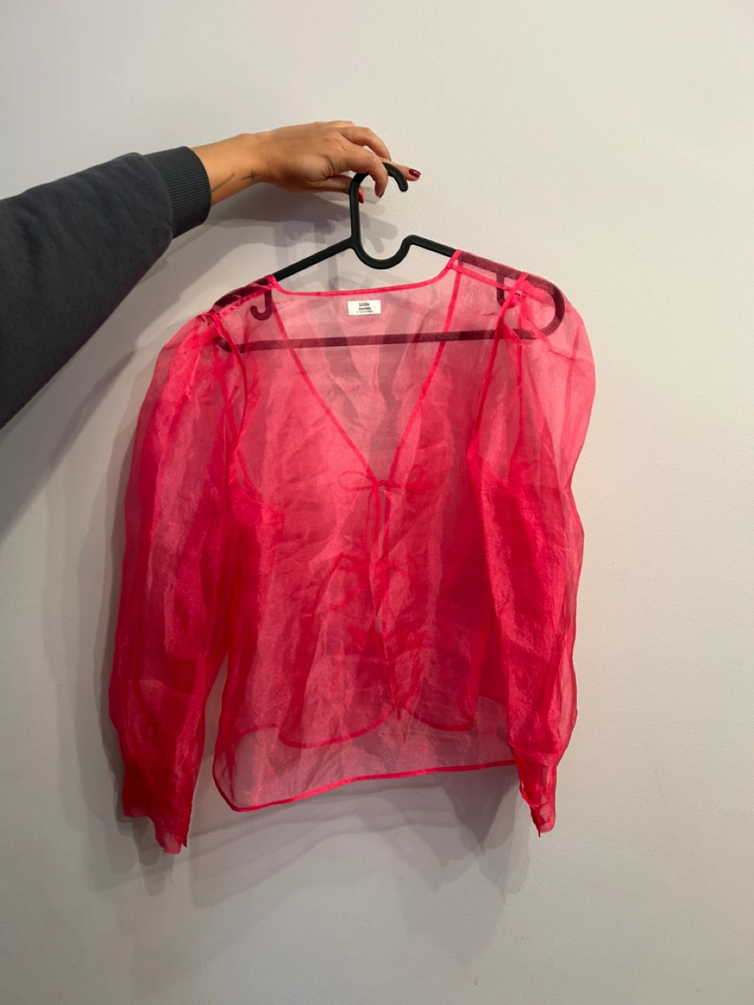 Pink Organza Blouse - photo 2