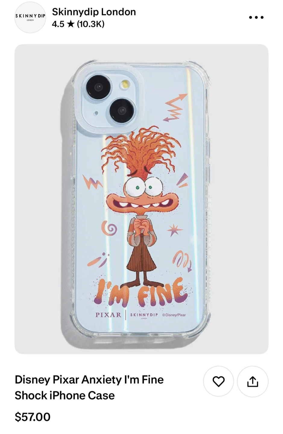 Skinnydip London Disney Pixar iPhone Case - photo 2