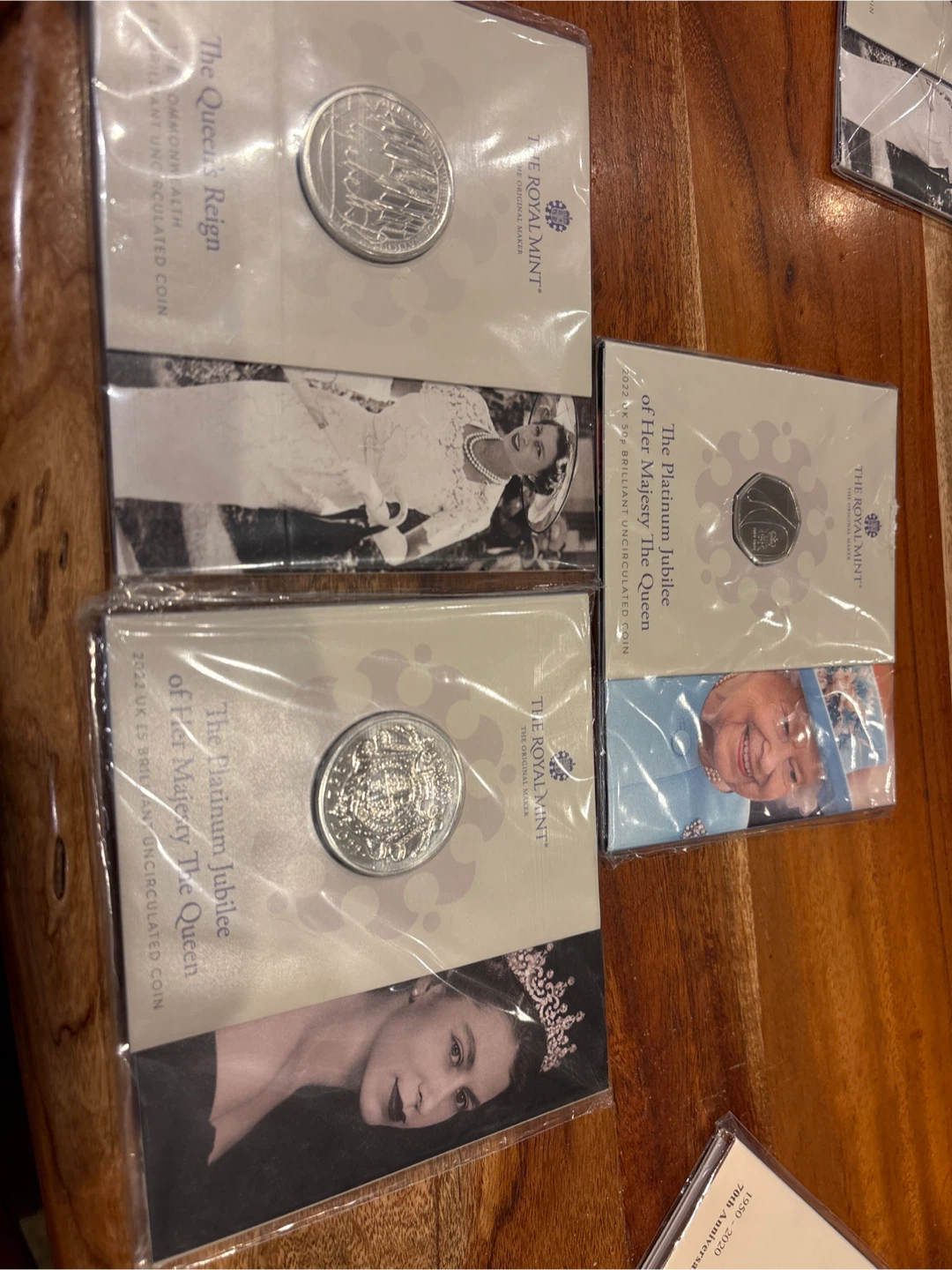 The Royal Mint Platinum Jubilee & Queen's Reign Coins