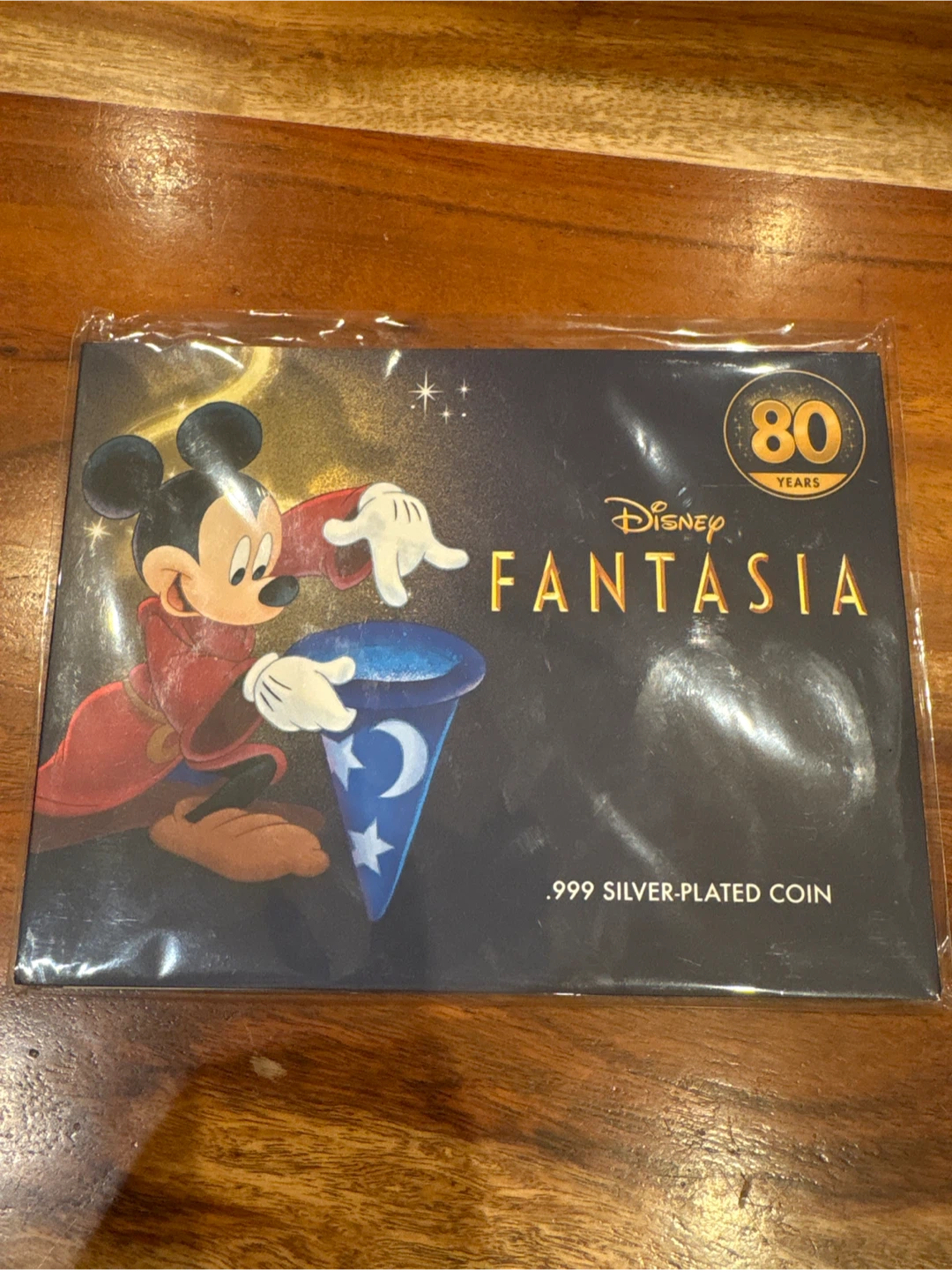 Disney Fantasia .999 Silver-Plated Coin