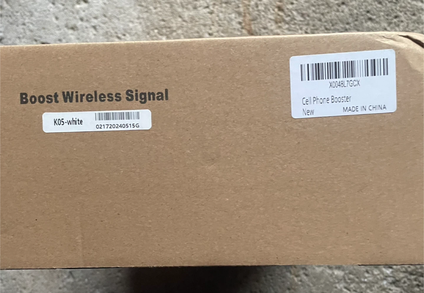 New K05-white Cell Phone Booster - photo 3