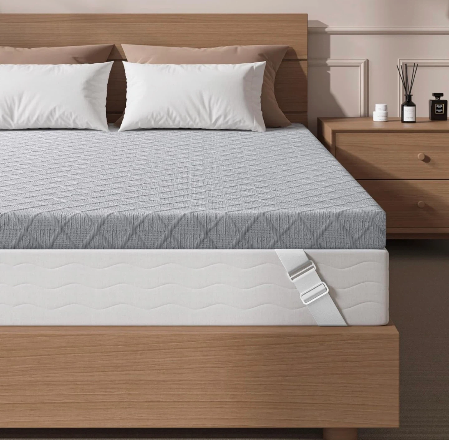 Dual-Layer Mattress Topper - Firm/Extra Firm