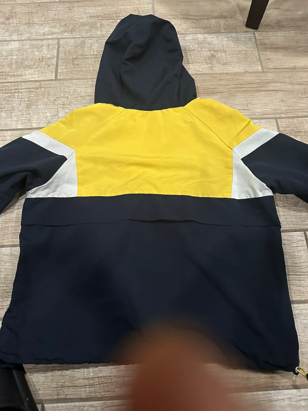 Superdry Japan Soft Shell Windbreaker Jacket Yellow Black Size L - photo 5