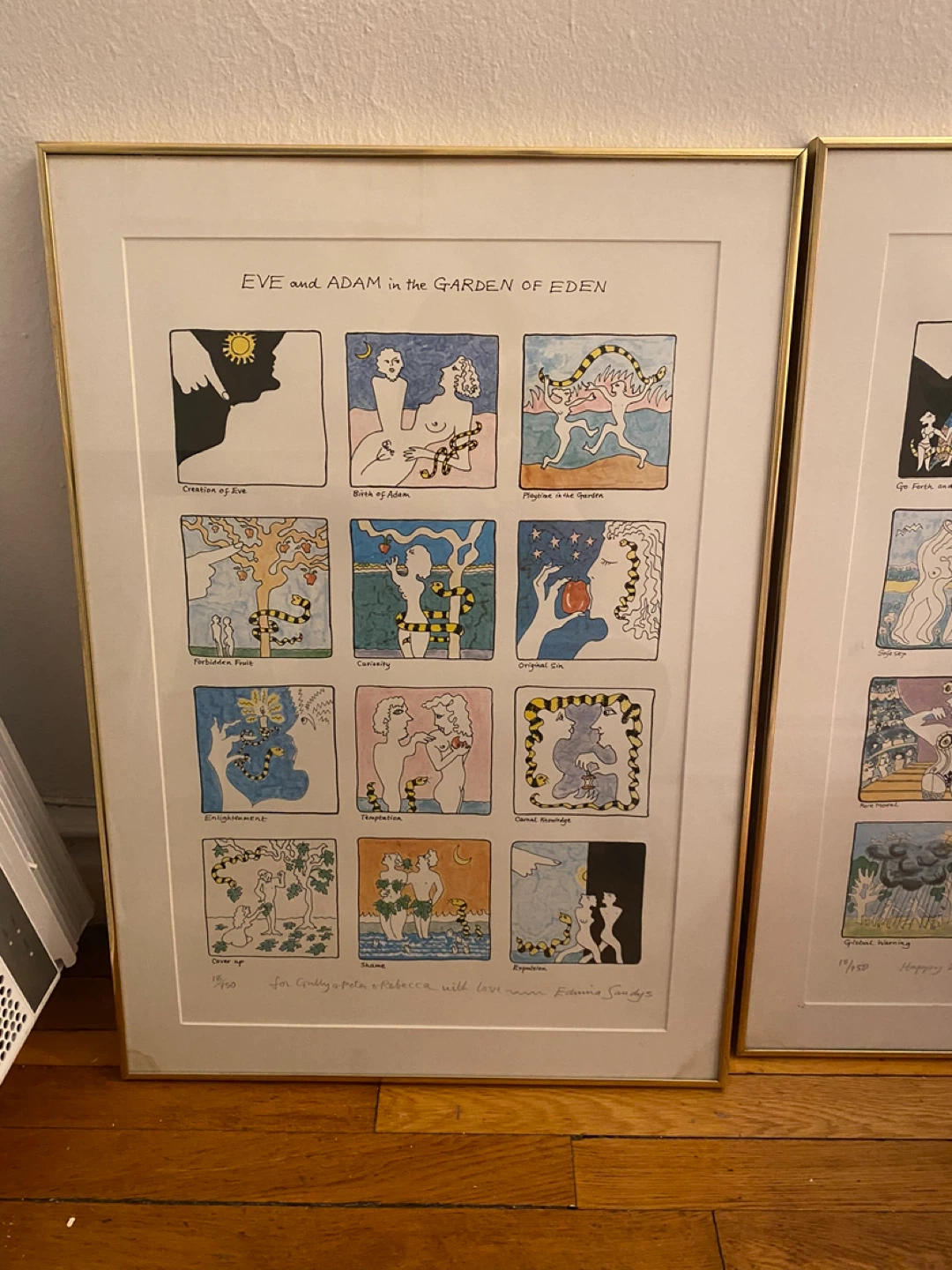 Edwina Sandys Framed Art Prints (Set of 2)