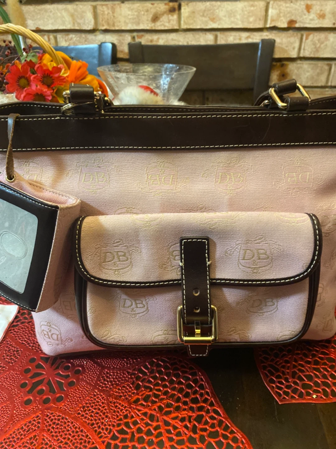 Dooney & Bourke Pink Tote Bag - photo 2