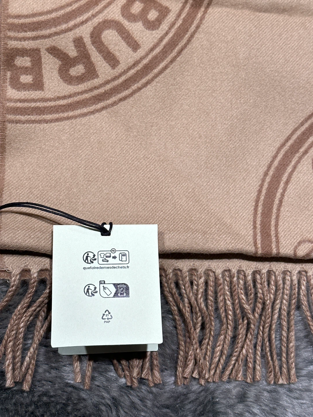Burberry Roundal Archive Beige Scarf - 168x30cm - photo 3