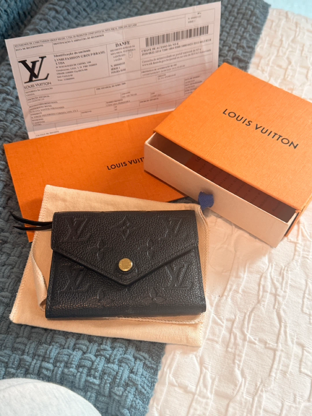 Louis Vuitton Victorine  Wallet - Black - photo 2