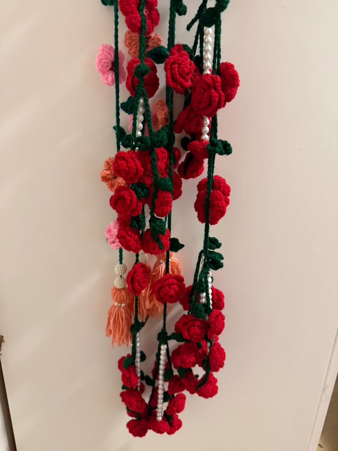 Handmade Crochet Flower Hair Braid Accessory - photo 3