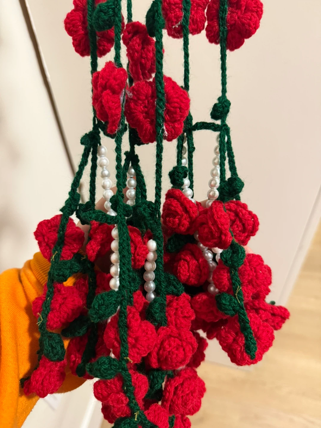 Handmade Crochet Flower Hair Braid Accessory - photo 4