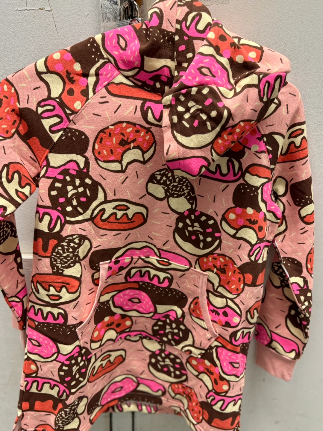Spotted Zebra Donut Hoodie - Size 1(9)