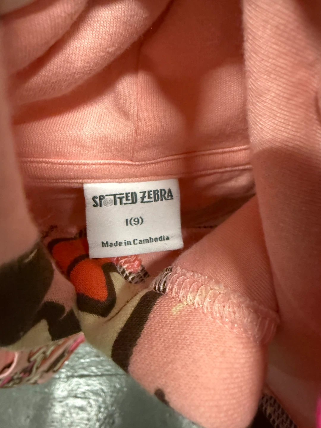 Spotted Zebra Donut Hoodie - Size 1(9) - photo 3