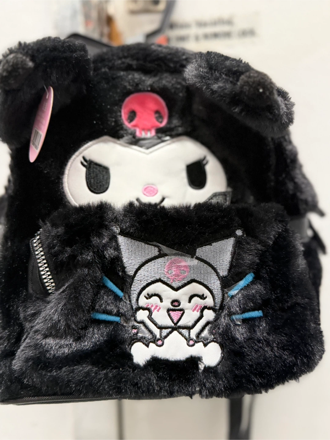 Kuromi Plush Backpack