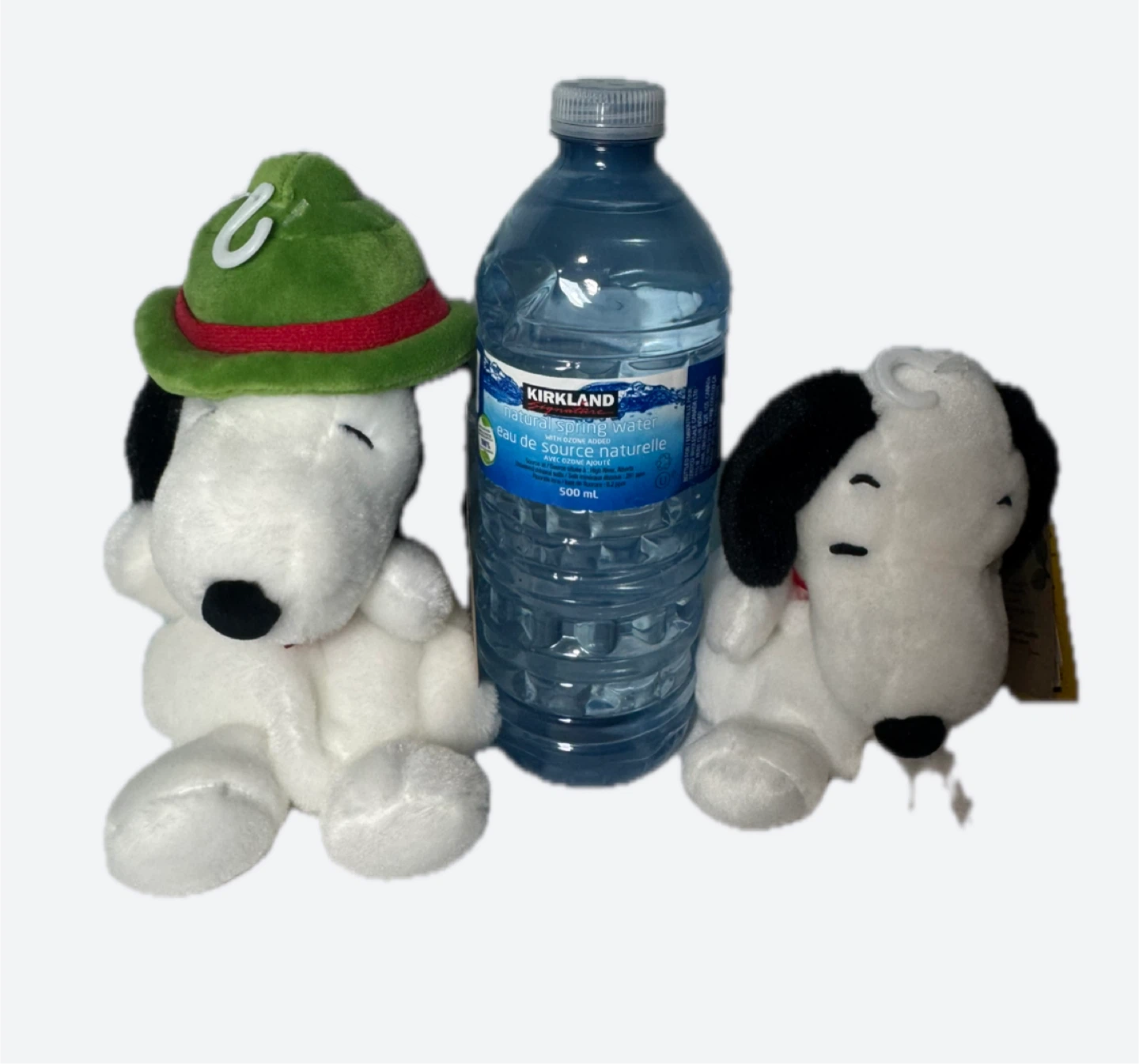NEW with tags 2 Peanuts Snoopy Plushies Palm Pals! - photo 2