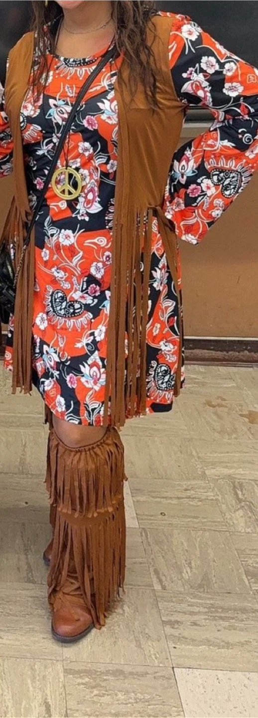 Hippie Costume Set (Size 4-6)